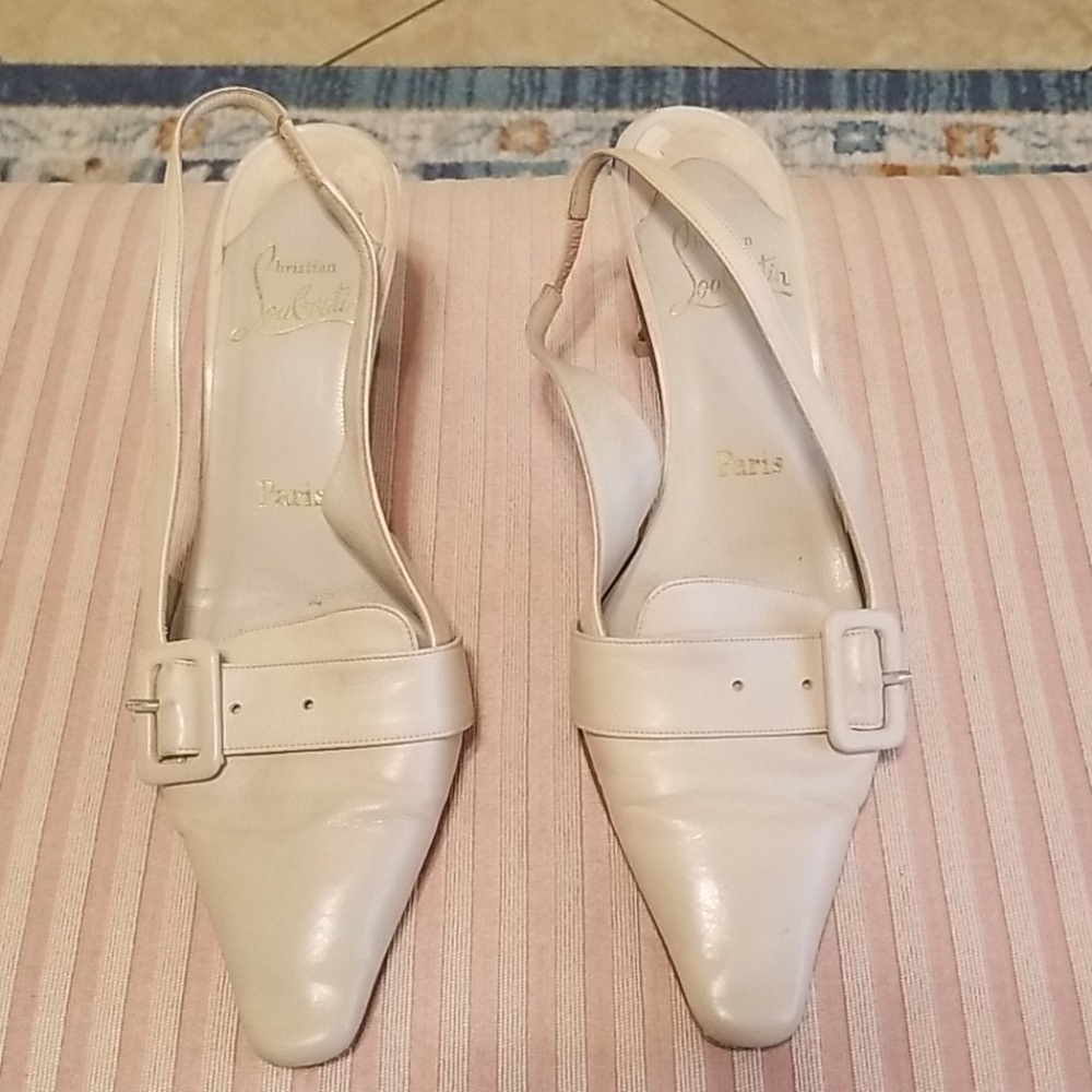 Authentic Christian Louboutin heels (resoled)